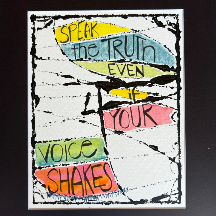 Broken Glass Collection - speak the truth