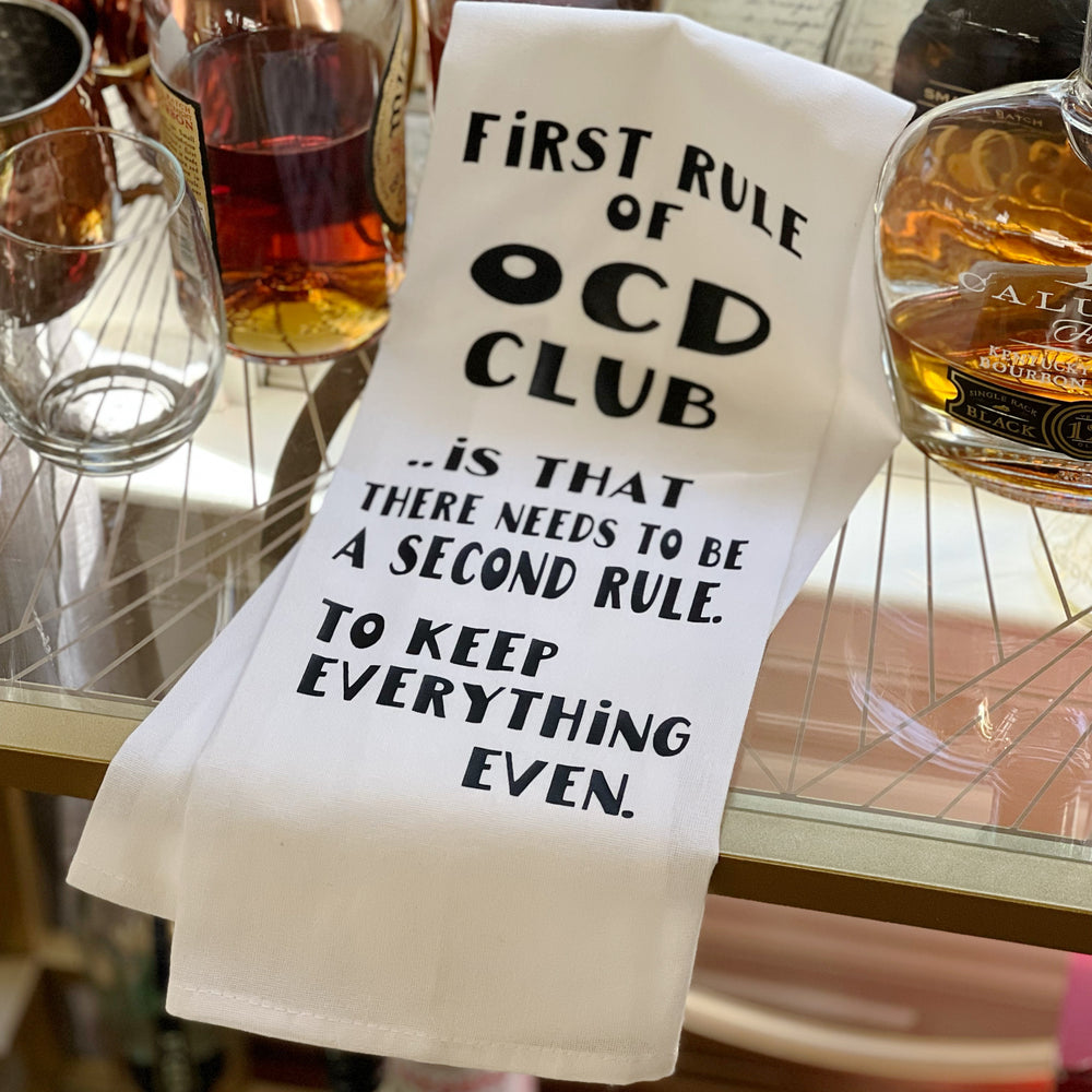 holding my coffee so yep, i'm pretty busy - funny kitchen bar towel LG –  Pretty Clever Words